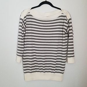 Boat neck sweater